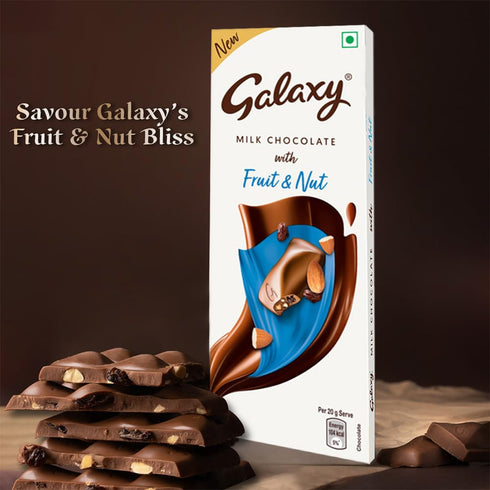 Galaxy Fruit & Nut Chocolate Bar