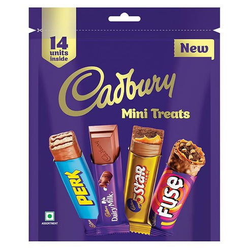 Cadbury Assorted Mini Treats Chocolate Bars