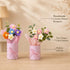 Handmade Crochet Flower Bouquet Set of 2 (Multicolor Combo)