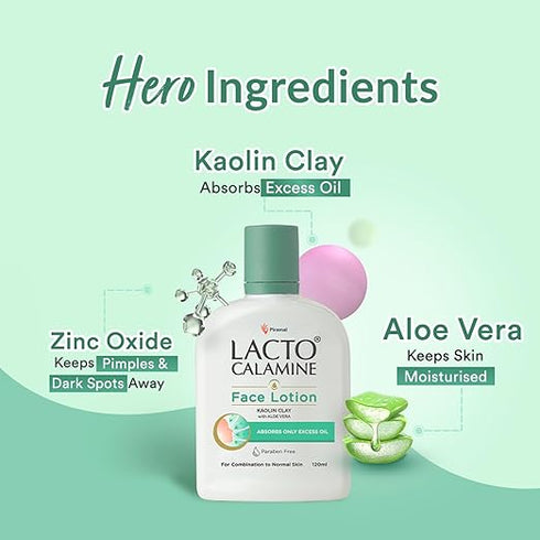 Lacto Calamine Face Lotion for Oil Balance