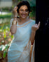 Vasthrlay Kanjivaram Saree Blouse Off White