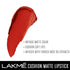 Lakme Cushion Matte Lipstick | Red Rose