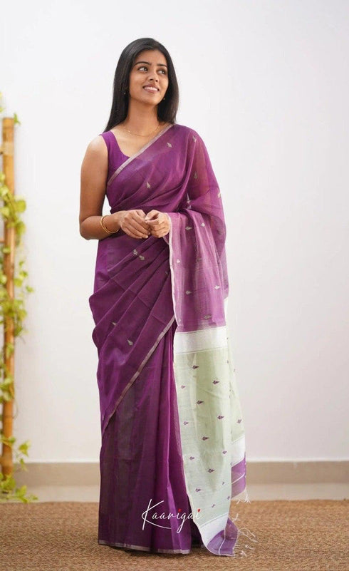 Vasthrlay Cotton Unstitched Saree