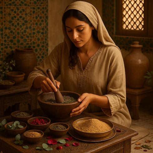 Ms Magic Secret Moroccan Tebrima Body Mask Powder