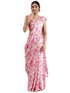 Vasthrlay Pink Printed Saree