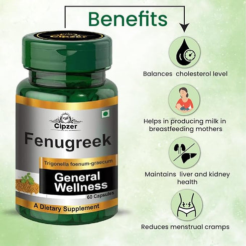 Cipzer Fenugreek Capsules