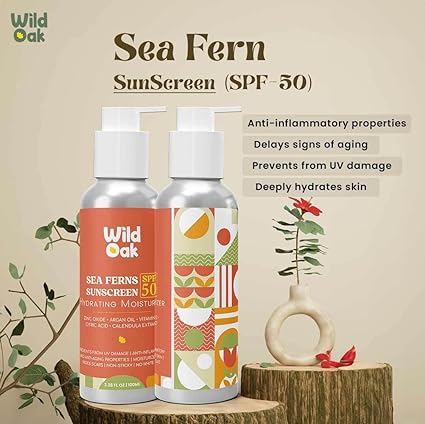 Wild Oak Sunscreen + Moisturizer (SPF 50) PA+++
