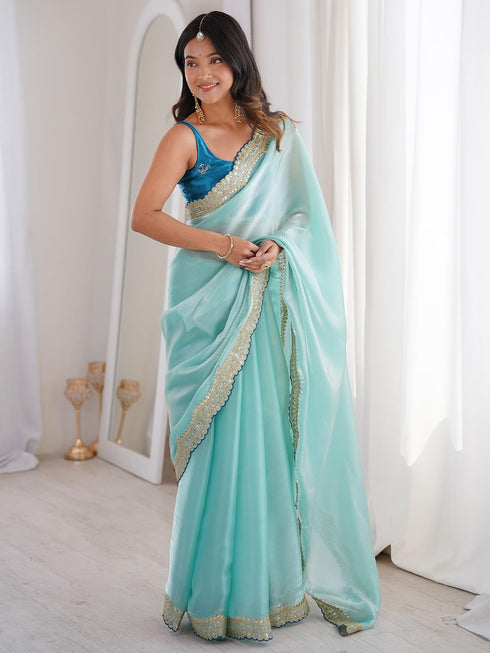 Vasthrlay Lavender Embroidery Unstitched Kr Ethnic Wear