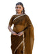 Vasthrlay Shimmer Chiffon Purple Saree