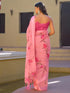 Vasthrlay Printed Tassels Beige Saree