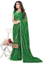 Vasthrlay Bandhani Printed Chiffon Red Saree