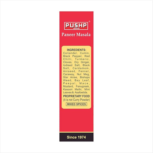 Pushp Brand Paneer Masala Box
