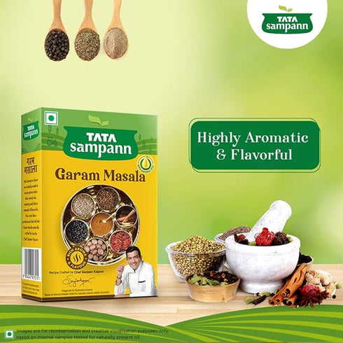 Tata Sampann Garam Masala Powder with Natural Oils
