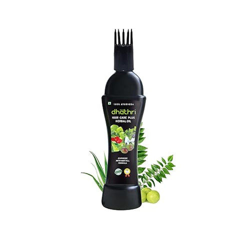 Dhathri Hair Care Plus Oil bottle