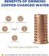 Fuze Glass Bottle With Pure Copper Filter