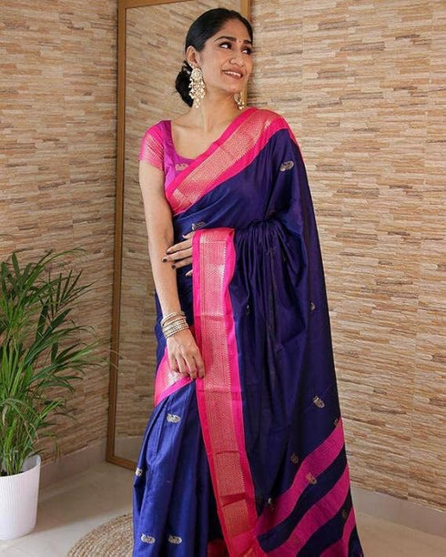 Vasthrlay Kanjivaram Lichi Blouse Ethnic Wear
