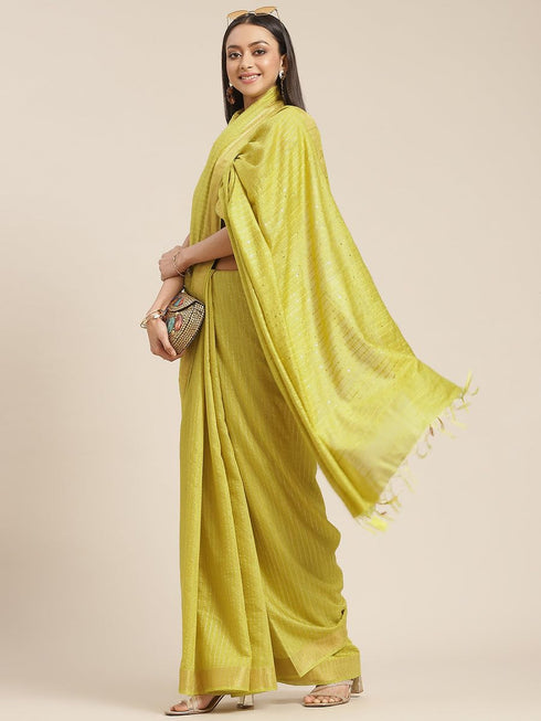 Vasthrlay Bhagalpuri Unstitched Saree