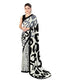 Vasthrlay Printed Off White1 White Saree