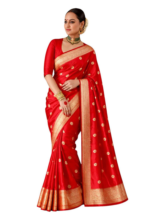 Vasthrlay Banarasi Border Saree