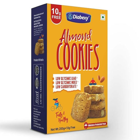 Diabexy Sugar Free Almond Cookies 200 g