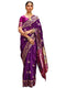 Vasthrlay Banarasi Weaving Navy Navy Blue Saree
