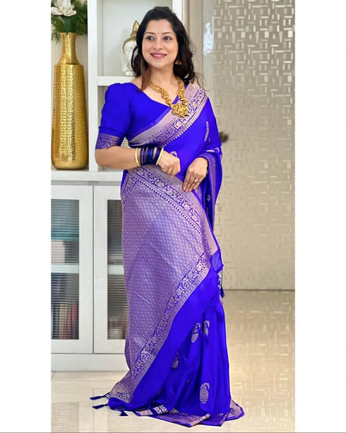 Vasthrlay Kanjivaram Designer Saree
