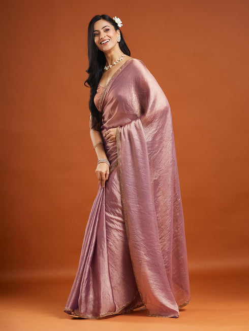 Vasthrlay Border Unstitched Saree