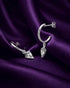 CLARA 925 Sterling Silver Hoop Bali Earrings Gaia