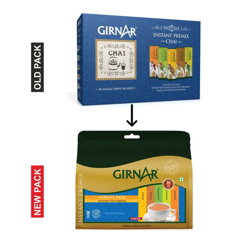 Girnar Instant Tea Premix Variety Pack