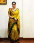 Vasthrlay Banarasi Kanjivaram Az Ys Og Yukti Yellow Ethnic Wear