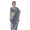 Vasthrlay Women's Lucknowi Chikankari Cotton Saree