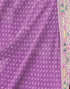 Vasthrlay Georgette Embroidery Light Purple Saree With Unstitched Blouse Piece