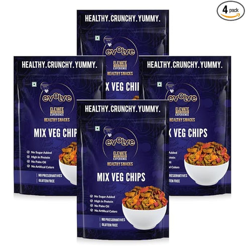 Evolve Mixed Veg Chips Combo