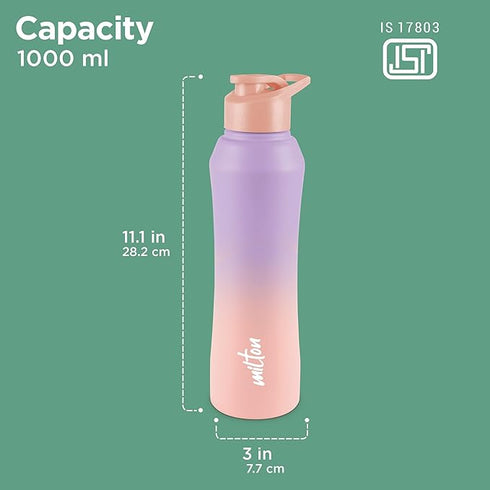 MILTON Comet 1000 Stainless Steel Water Bottle 1000 ml