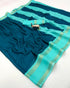 Vasthrlay Silk Saree Dark Blue