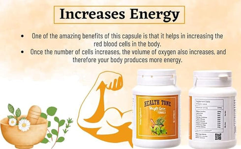 Health Tone Ayurvedic Weight Gain Capsule
