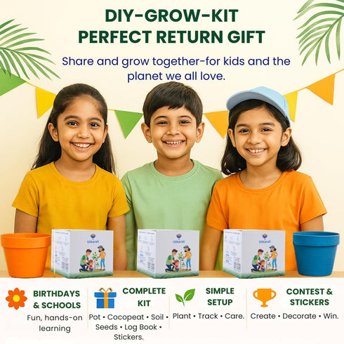 Utkarsh Seasonal Vegetable DIY Kit for Gifting