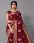 Vasthrlay Banarasi Embroidery Unstitched Saree