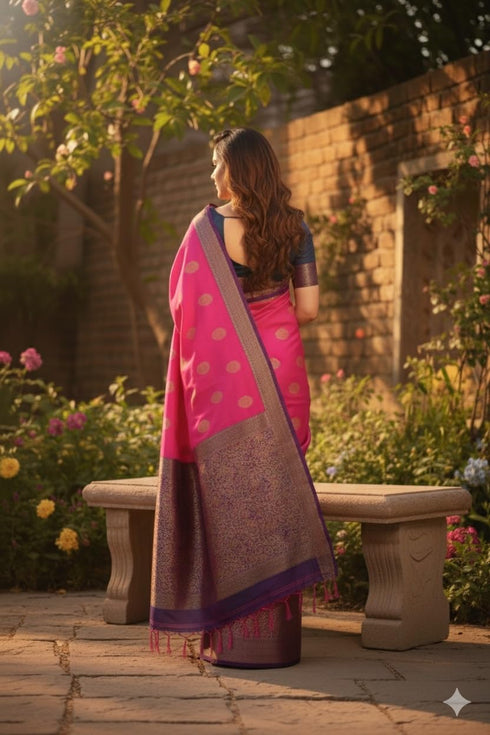 Vasthrlay Banarasi Jacquard Ethnic Wear