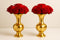 Traditional Brass Flower Vase |Set of 2| 7 Inch