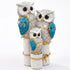Lucky Owl Statue for Good Luck & Prosperity | Antique Multicolour Owl Showpiece for Home & Office Decor