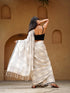 Vasthrlay Off White Handloom Lightweight Unstitche