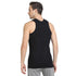 Dixcy Scott Originals Classic Ribbed Vest |100% Combed Cotton | Rib 2x2 Men's Vest | No-Peep Neckline | Breathable, Sweat Absorbent Vest for Men | Cut Away Back Arm Hole | Innerwear for Man |Pack of 2