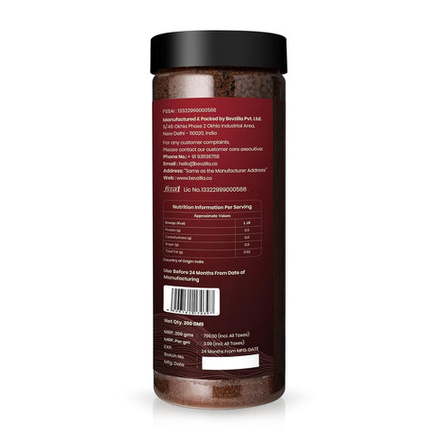 Bevzilla Classic Instant Coffee Powder Jar 200g
