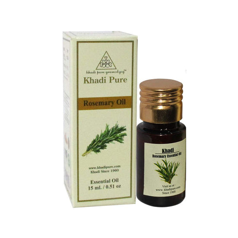 Khadi Pure Herbal Rosemary Essential Oil 15 ml Oil