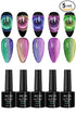 BOLT BEE 9D Cat Eye Gel Nail Polish, Magnetic Cat Eye Gel Polish Set 5pcs set