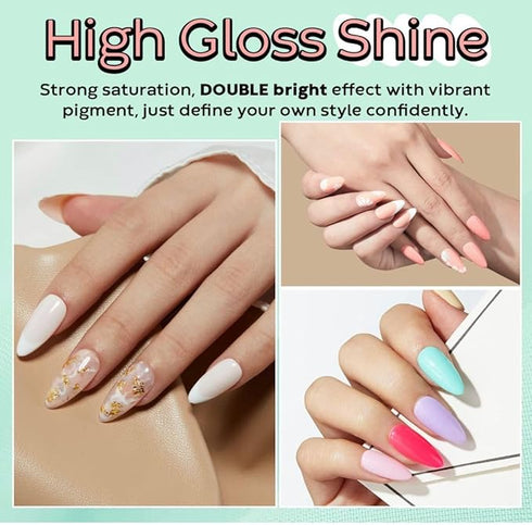 BOLT BEE Gel Nail Polish Kit Set - 6 Color