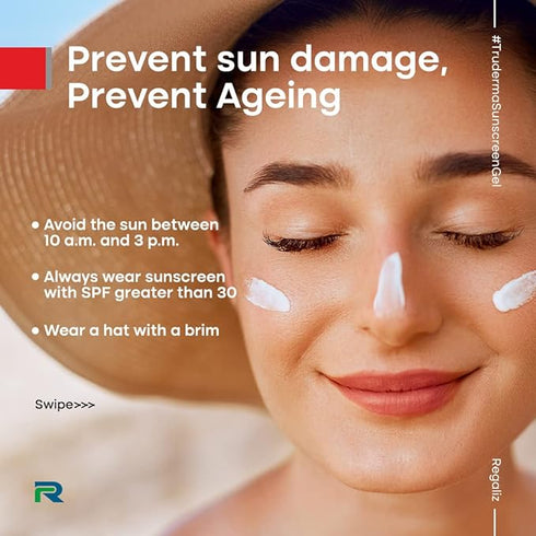 Regaliz Truderma Sunscreen Gel SPF 50