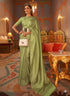 Vasthrlay Banarasi Unstitched Saree