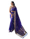 Vasthrlay Kanjivaram Banarasi Jacquard Unstitched Saree